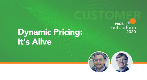 Dynamic Pricing: It's Alive