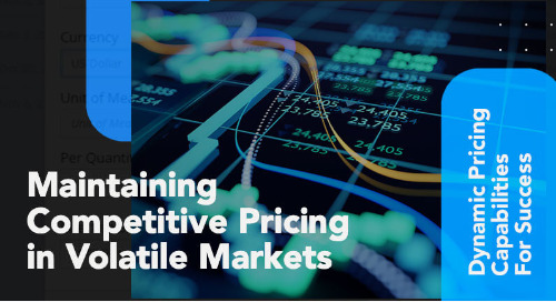 Maintaining Competitive Pricing in Volatile Markets