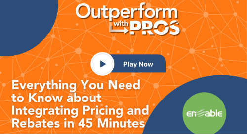 Everything You Need to Know about Integrating Pricing and Rebates in 45 Minutes