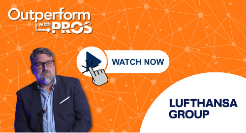 Hear Why Lufthansa Group Loves PROS Outperform: Learning about new AI and where the industry is headed in terms of offer and order