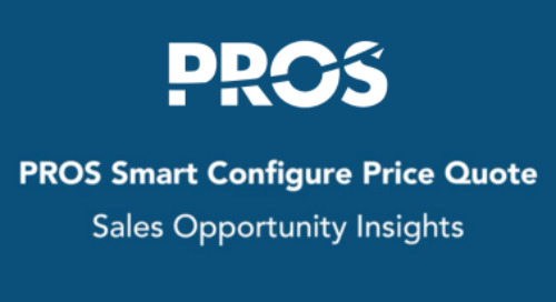 Smart CPQ Demo: Sales Opportunity Insights