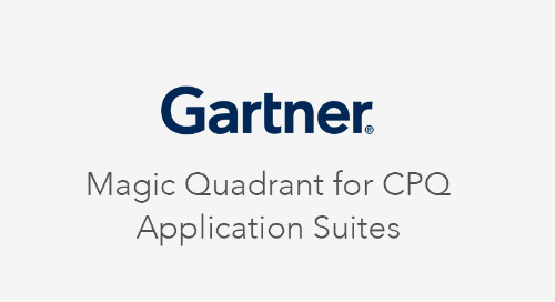 2022 Gartner® Magic Quadrant™ for CPQ Application Suites