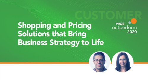 Thumbnail image of PROS Distribute Shopping and Pricing Solutions Outperform 2020 video